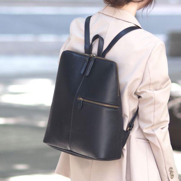 A4対応 本革リュックサック Sabet サベット 山羊革 ゴートレザー