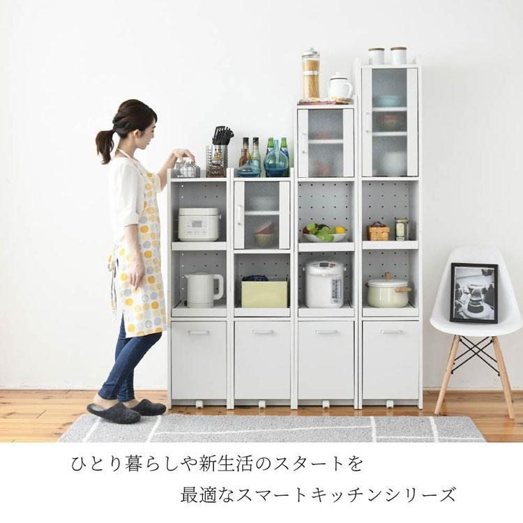 【値下げ】シェルフ　キッチン棚　リビング棚 キッチン収納ラック 隙間収納 幅32.5cm 高さ181cm スリムラック 家電