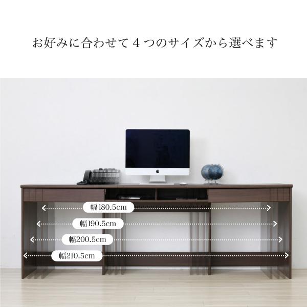 PCデスク 楽天市場】【極厚の天板】 パソコンデスク 国産 幅180 奥行74 パソコン