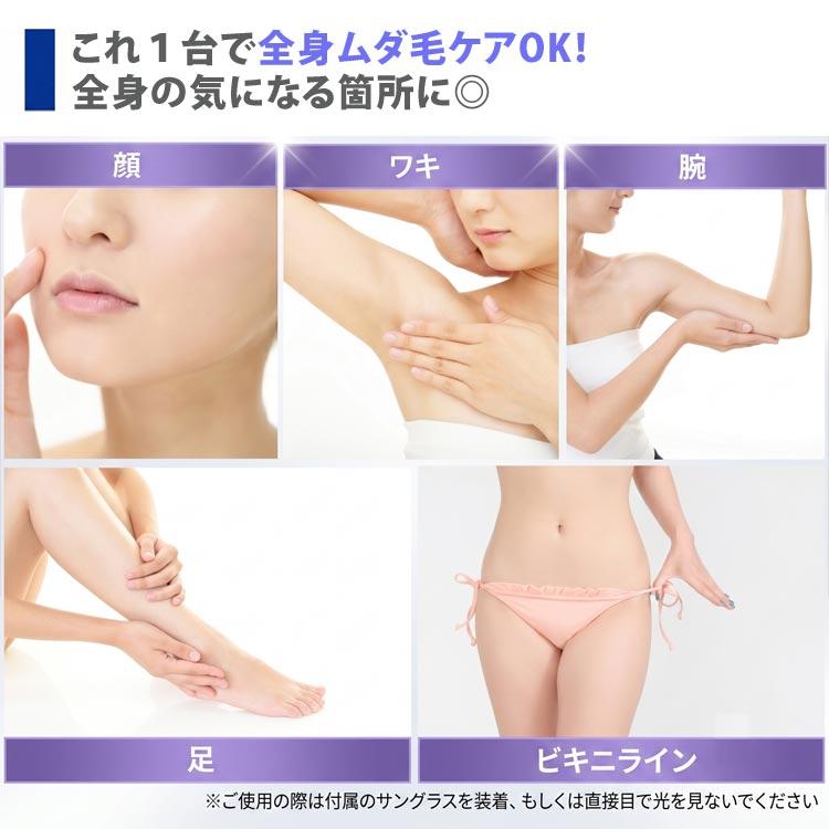 アデランス DoRAISE アイスクリーンPRO IPL 光美容器 脱毛器 全身 顔