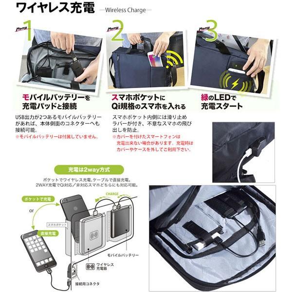 鞄 ビジネスバッグ ワイヤレス充電 かばんのポケットでスマホ充電 ネオプロ コネクトワイヤレス 2 840 1147こだわる通販ストア 通販 Paypayモール