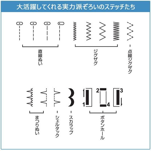 シンガー コンパクト電動ミシン SN55e フットコントローラー付 SINGER ソフトカバー付｜1147kodawaru｜03