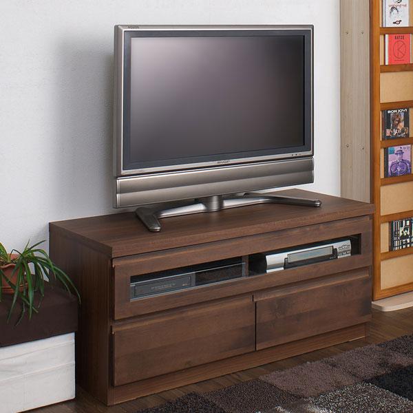 テレビ台 完成品 幅101cm 日本製 アルダー材 天然木 テレビボード TV 