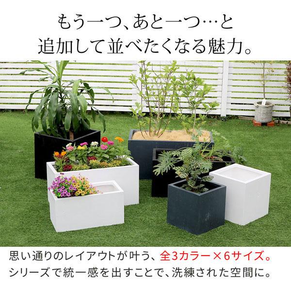 マグネシアプランター TEXTURE 角型40cm マグネシアセメント製 TEX-400Cの画像