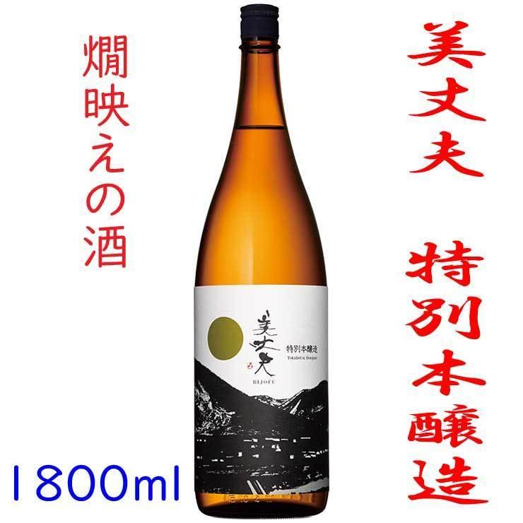 日本酒 特別本醸造 美丈夫 燗映えの酒 1800ml&times;２本