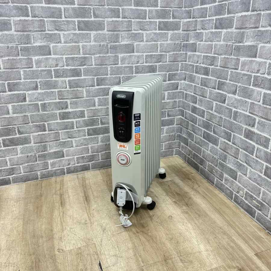 オイルヒーターDeLonghi デロンギ H771015EFSN-BK 10畳 1500W 中古 