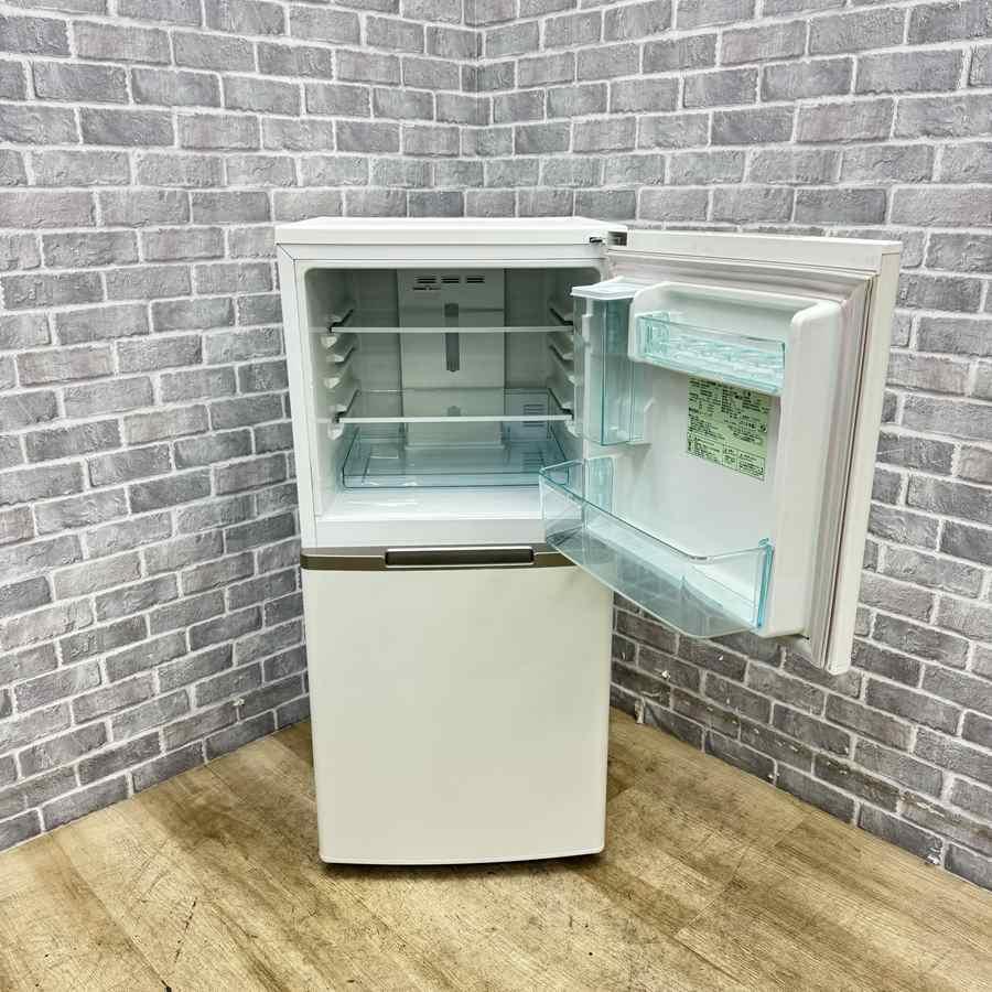 冷蔵庫 2ドア 123L 右開き モリタユーイング UR-F123K 2018年製 中古