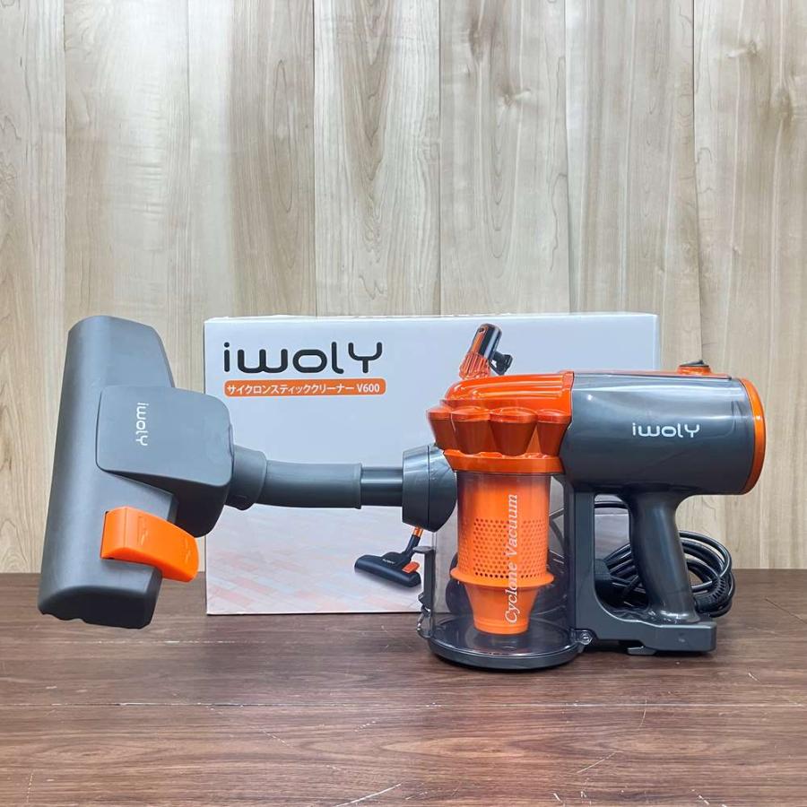 生活家電 掃除機 V600 サイクロン 600W ハイパワ スティッククリーナー
