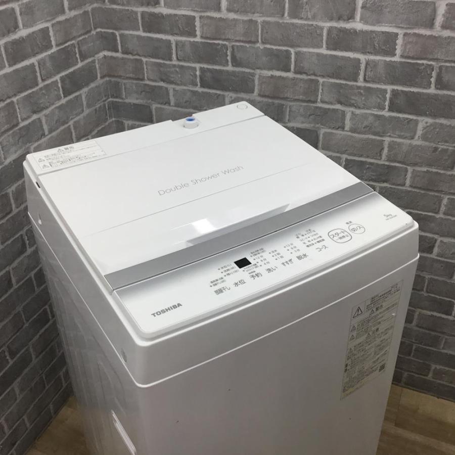 東芝 洗濯機 5.0kg 縦型洗濯機 AW-5GA2(W) 2023年製 中古 : 86162 