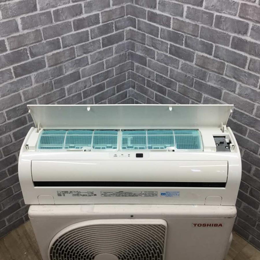 東芝 エアコン 2.8kw Vシリーズ RAS-2856V(W) 2017年製