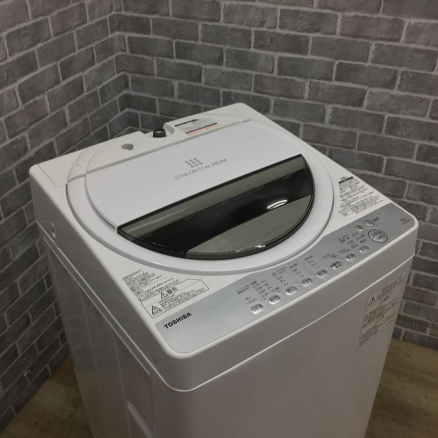 東芝　電気洗濯機AW-6G6  2019年式　TOSHIBA 6kg Amazon.co.jp: 東芝 全自動洗濯機 6kg グランホワイト AW-6G6 W
