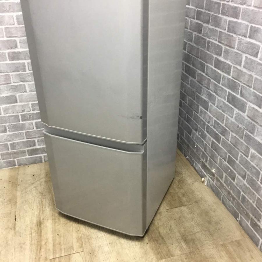 三菱電機 冷蔵庫 2ドア 168L 右開き MR-P17Z-S1 2016年製 中古 : 87169 