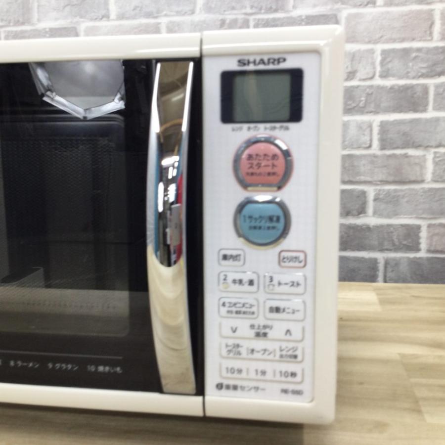 シャープ オーブンレンジ 500W 15L RE-S5D-W 2016年製 中古 : 87323 