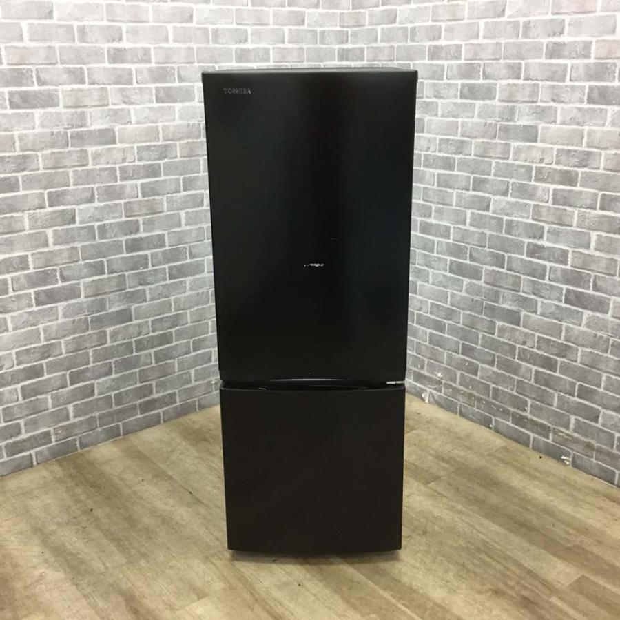 極美品✨東芝 冷凍冷蔵庫2021年製 GR-S15BS 黒 153L 2023年