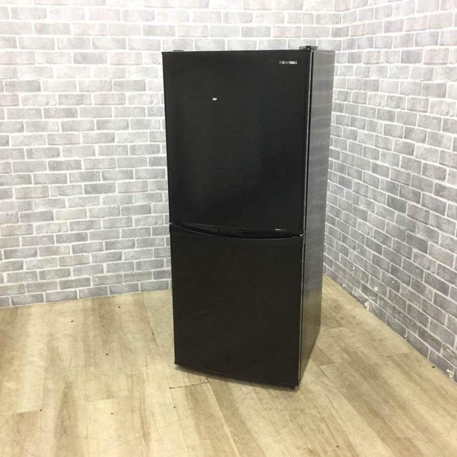 人気のブラック 冷蔵庫（154L) アイリスオーヤマ 2021年式 中古美品 ①