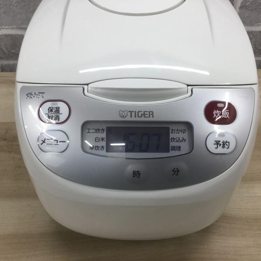 タイガー魔法瓶 炊飯器 マイコン式 5.5合炊き JBH-G102-W