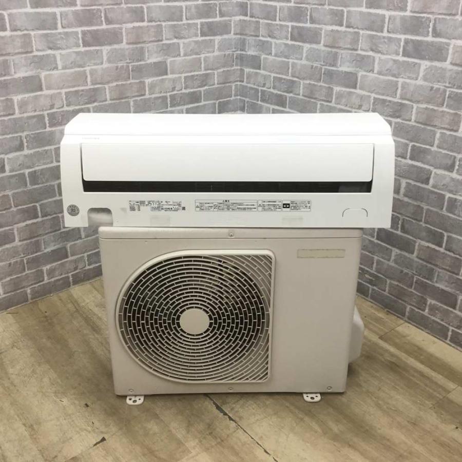 東芝 エアコン 2.2kw RAS-F221PKS(W)2019年製 中古K04447 東芝 中古 