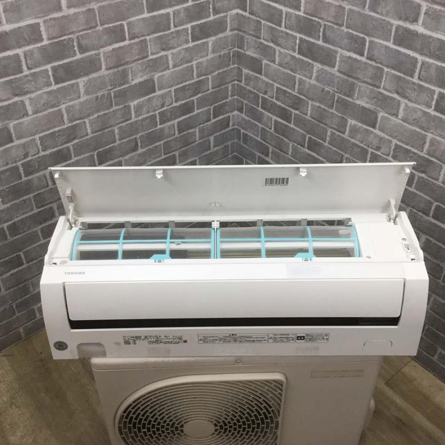 東芝 エアコン 2.2kw RAS-F221PKS(W)2019年製 中古K04447 東芝 中古 