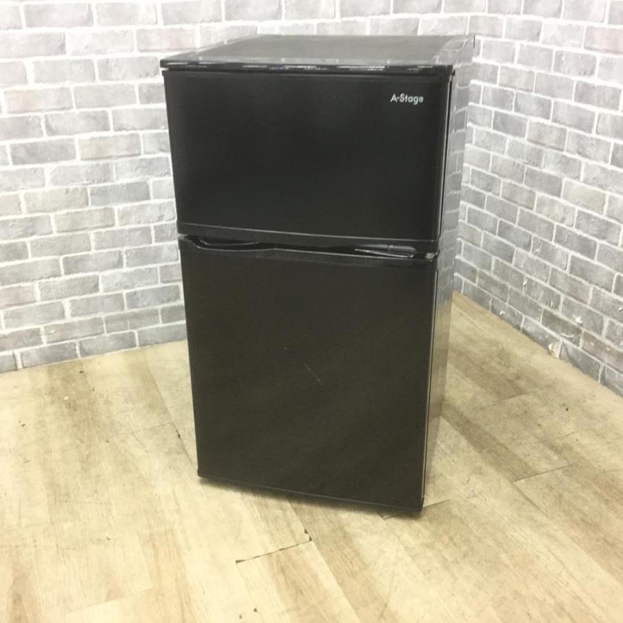 A-Stage 2ドア冷凍冷蔵庫 RM-90L02SL A-Stage RM-90L02SL [シルバー 