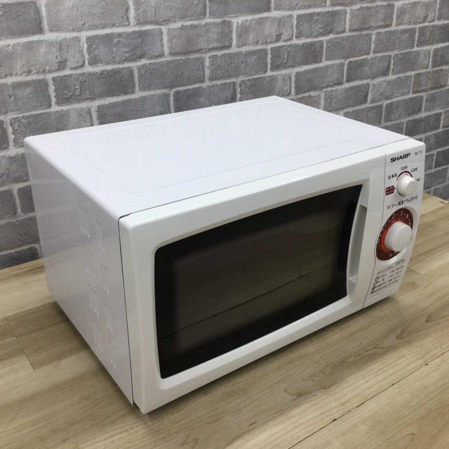 シャープ 電子レンジ 700W 20L 50hz 東日本専用 RE-T3-W5 2018年製