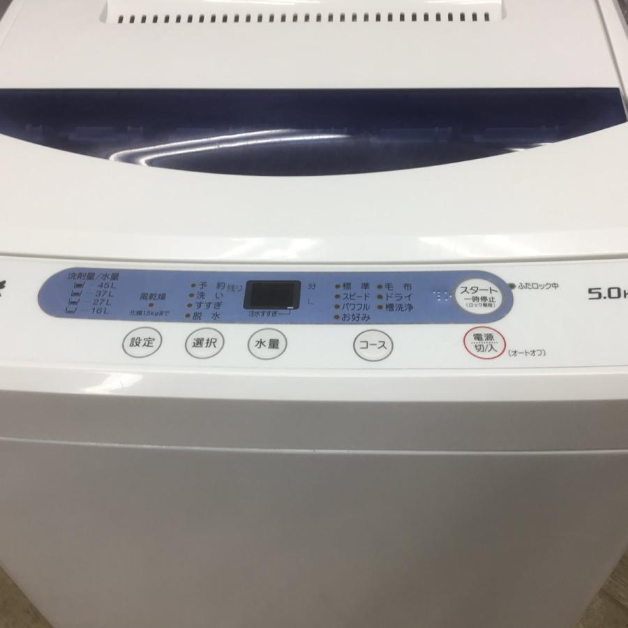 洗濯機 ヤマダ電機 YWM-T50A1 5kg 2017年製 ホワイト 洗濯機 5.0kg 2017年製 ヤマダ電機 YWM-T50A1 5kg 幅57㎝ 高さ89