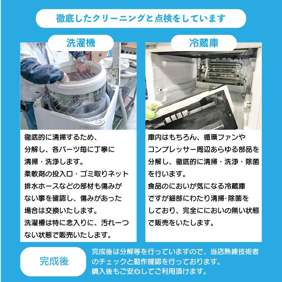 家電レンタル 冷蔵庫 洗濯機 電子レンジ 炊飯器 掃除機 90日間 5点セット エリア限定商品｜119happy｜06