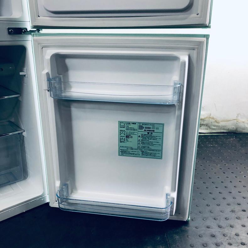 冷蔵庫 中古 エスキュービズム S-cubism ARD-90LG 2018年製 2ドア 85L  