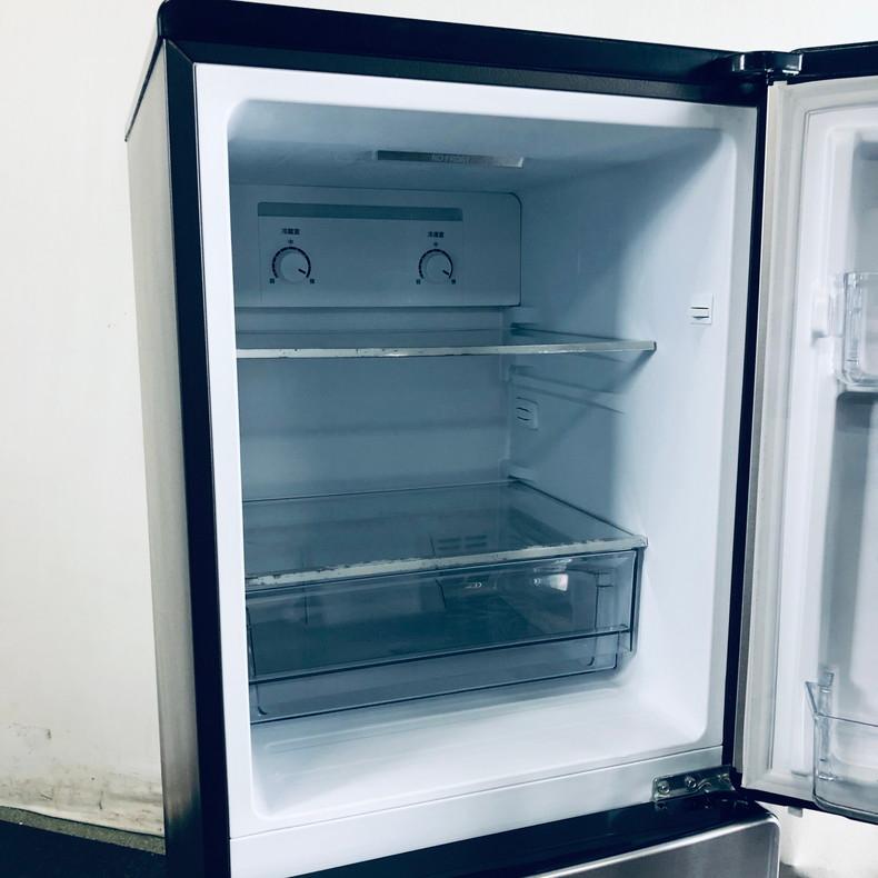 冷蔵庫 中古 ハイアール Haier JR-XP2NF148F(XK) 2018年製 2ドア 148L  
