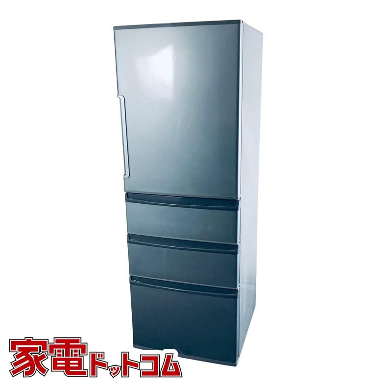 恵庭】AQUA/アクア 355L 冷凍冷蔵庫 2014年製 左開き AQR-361CL 中古品