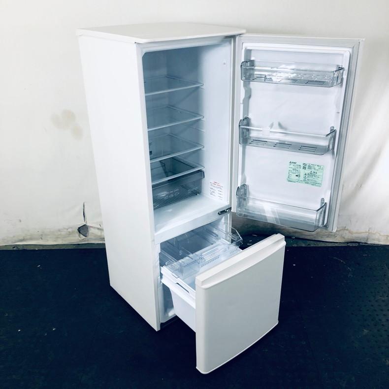 MITSUBISHI✨2ドア冷蔵庫✨MR-P17G-W✨168L✨2021年製✨ホワイト