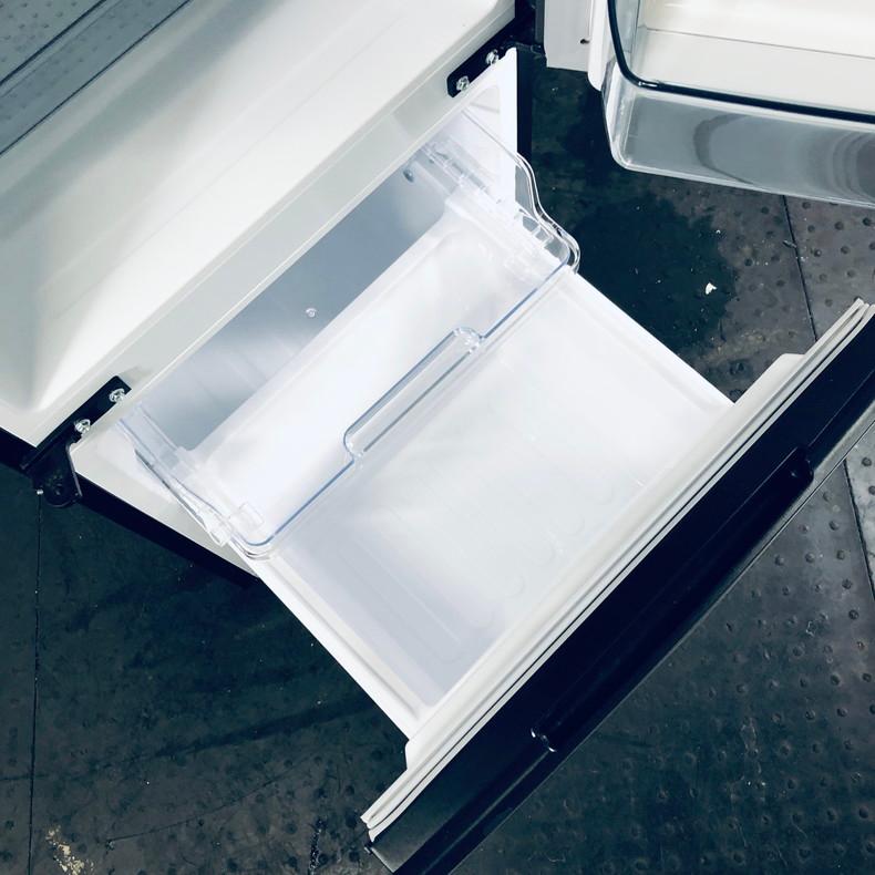 SHARP 冷蔵庫 中古 シャープ SJ-D15J-H 2023年製 2ドア 152L グレー