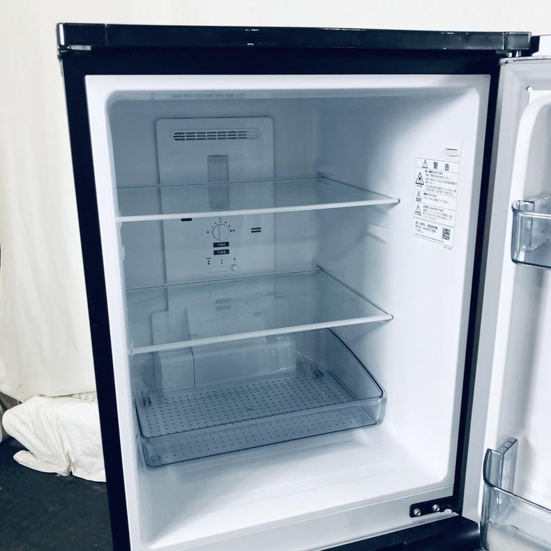 冷蔵庫 中古 シャープ SHARP SJ-D15J-H 2023年製 2ドア 152L ダークグレー ファン式 両方開き 一人暮らし 大きめの画像