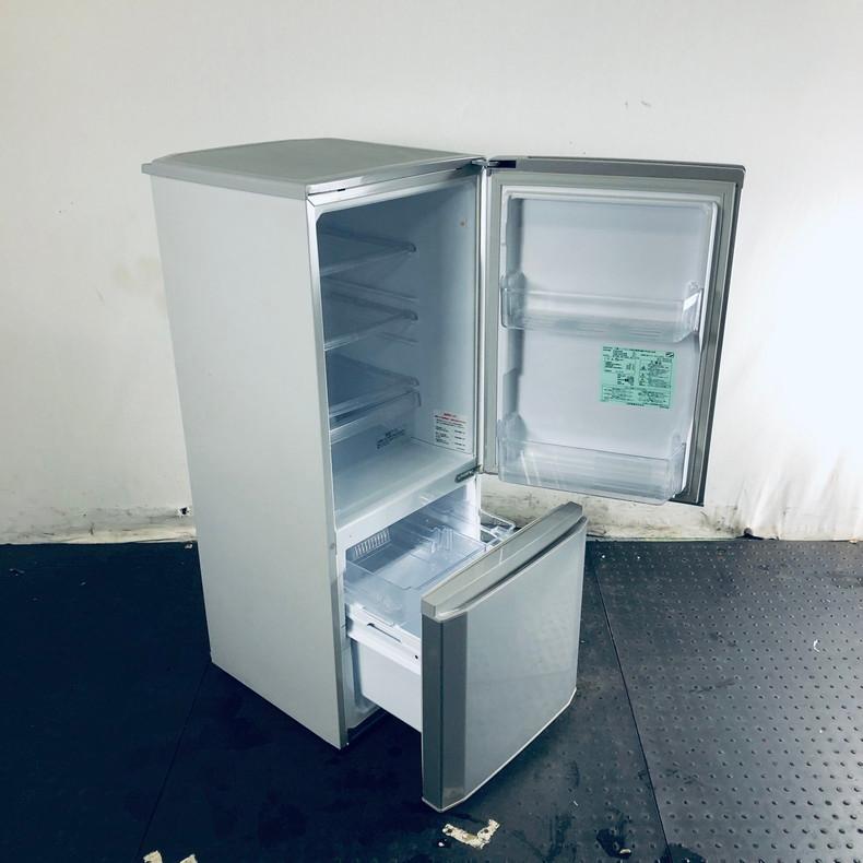 中古】 三菱 MITSUBISHI 冷蔵庫 一人暮らし 2014年製 2ドア 146L 