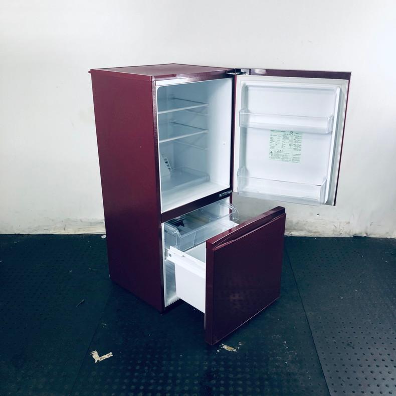AQUA冷凍冷蔵庫 AQR-16F ワインレッド