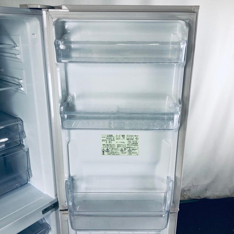 冷蔵庫 中古 シャープ SHARP SJ-PD27A-C 2015年製 2ドア 271L ベージュ  