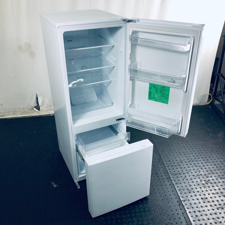 冷蔵庫 中古 ヤマダ電機 YAMADA YRZ-F15G1 2021年製 2ドア 156L 