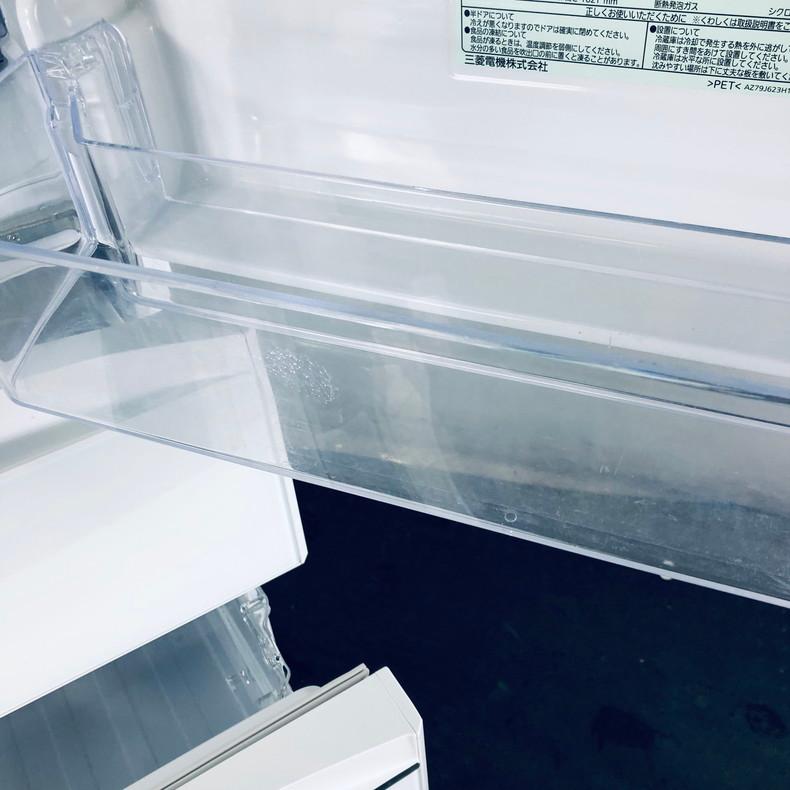 ☆【三菱】5ドア冷蔵庫 2016年 455L ガラストップ&タッチパネル (MR
