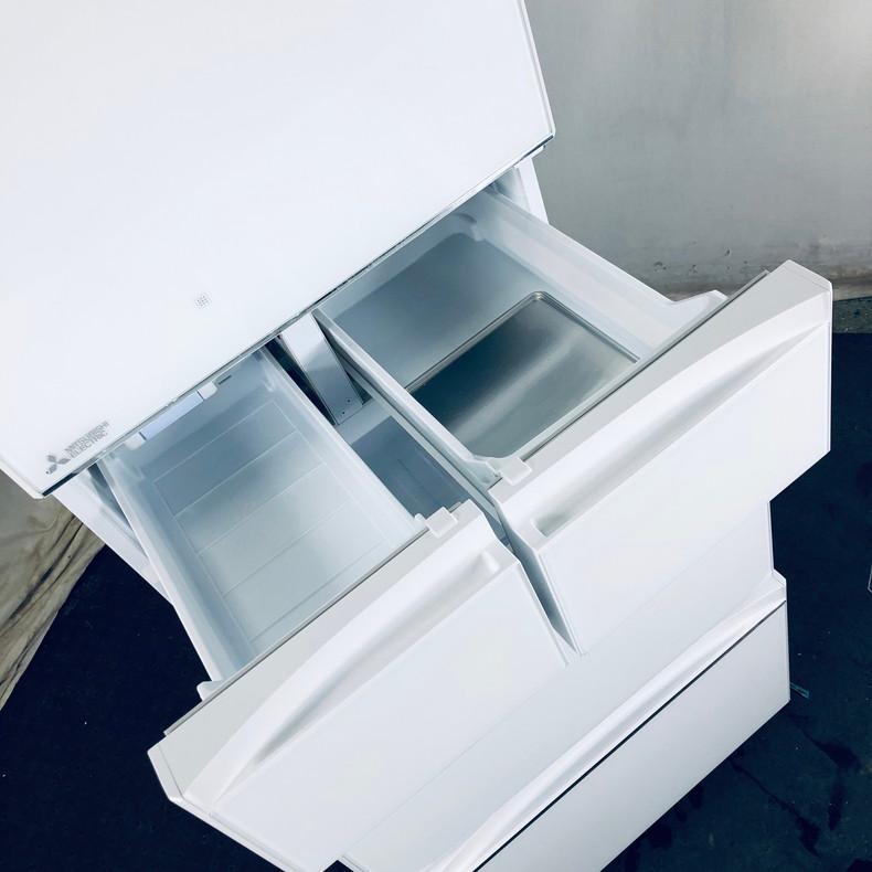 ☆【三菱】5ドア冷蔵庫 2016年 455L ガラストップ&タッチパネル (MR