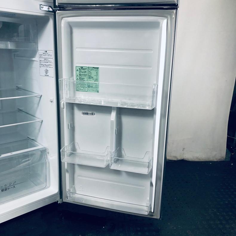 BIG2ドア冷蔵庫 ハイセンス 2020年 227L HR-B2302 中古商品