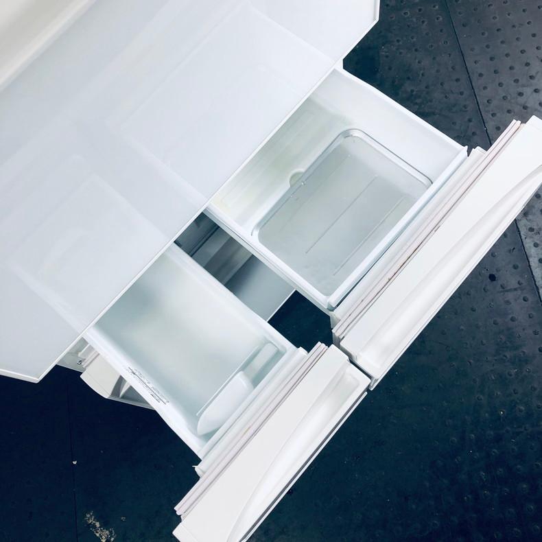 TOSHIBA 冷蔵庫 中古 東芝 GR-K41GXV(ZW) 2016年製 5ドア 410L