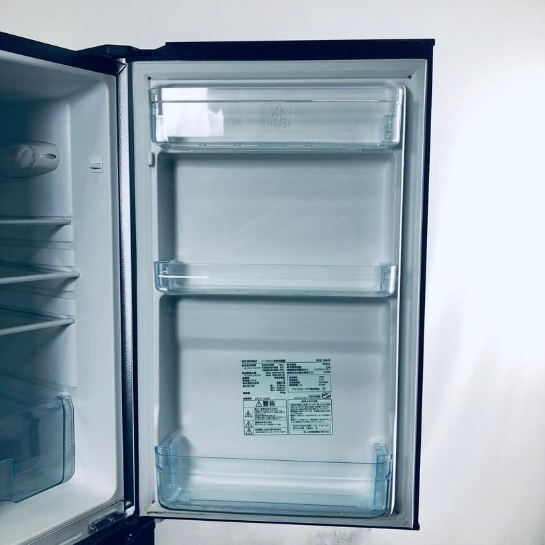 アイリスオーヤマ冷蔵庫　IRSE-16A-B Amazon | アイリスオーヤマ 冷蔵庫 162L ブラック ファン式 自動