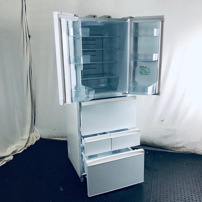 ★自社エリア内限定商品★ 中古 6ドア冷蔵庫 東芝 (No.4306) ☆自社エリア内限定商品☆ 中古 6ドア冷蔵庫 東芝 (No.4306)