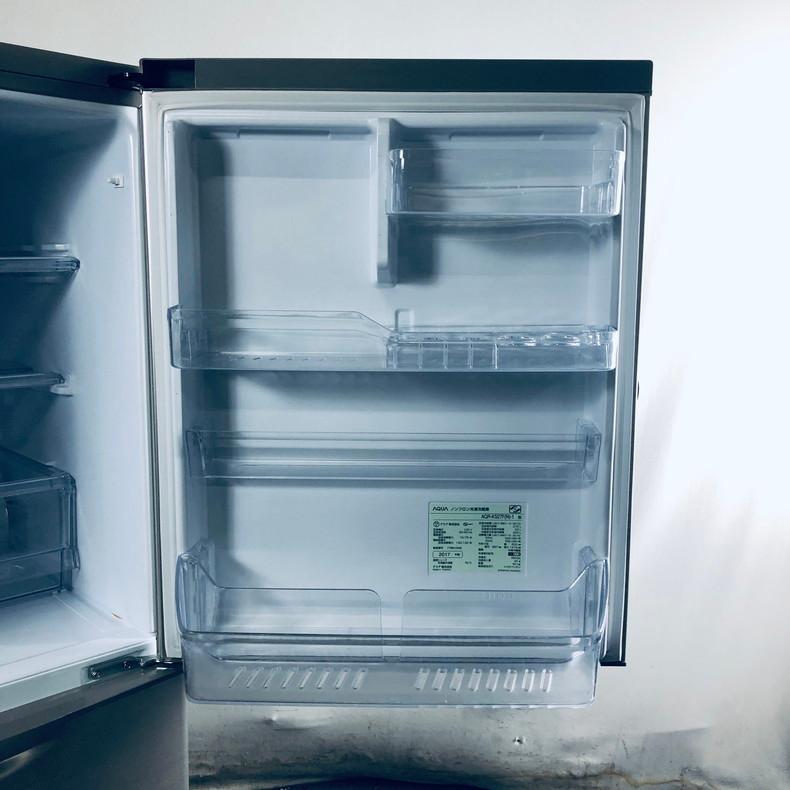 2017年製 272L AQUA 3扉冷蔵庫 AQR-KS27F(N) 2017年製 272L AQUA 3扉冷蔵庫 AQR-KS27F(N)