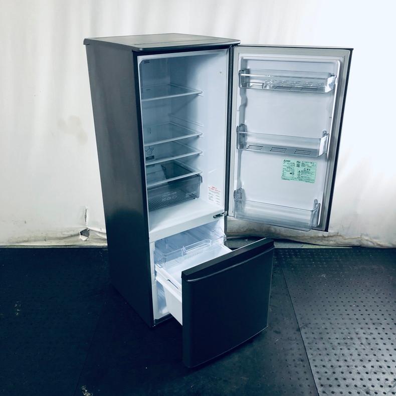 2ドア冷蔵庫 MITSUBISH I MR-P17G-H 2022年製 168L クリーニング済