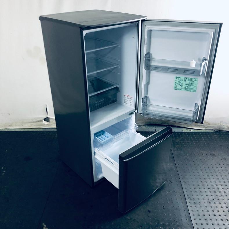 三菱 冷蔵庫 中古 MITSUBISHI MR-P15F-H 2021年製 2ドア 146L 三菱 冷蔵庫 中古 MITSUBISHI MR-P15F-H 2021年製 2ドア 146L