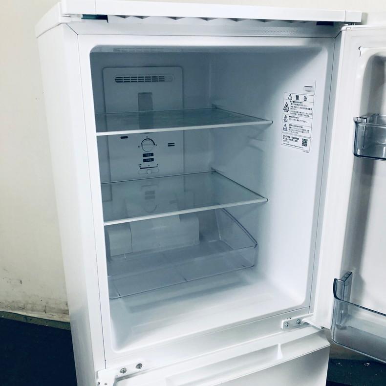 SHARPシャープノンフロン冷凍冷蔵庫SJ-D15K-W 2023年製