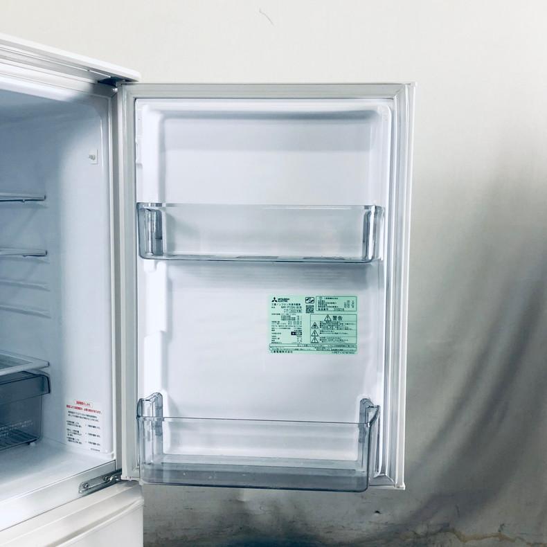 美品 2023 三菱 MR-P15H-W マットホワイト 146L 中古 家電 買取 引取