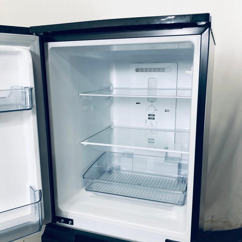 SHARP 冷蔵庫 中古 シャープ SJ-D15H-H 2022年製 2ドア 152L グレー