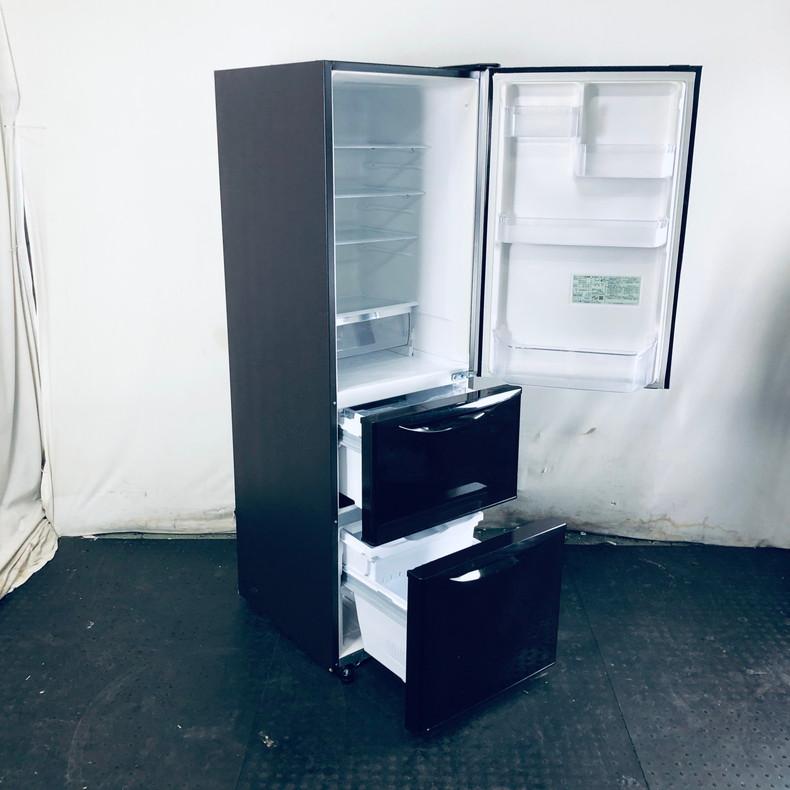 日立 冷蔵庫 315L R-K32JV ダークブラウン