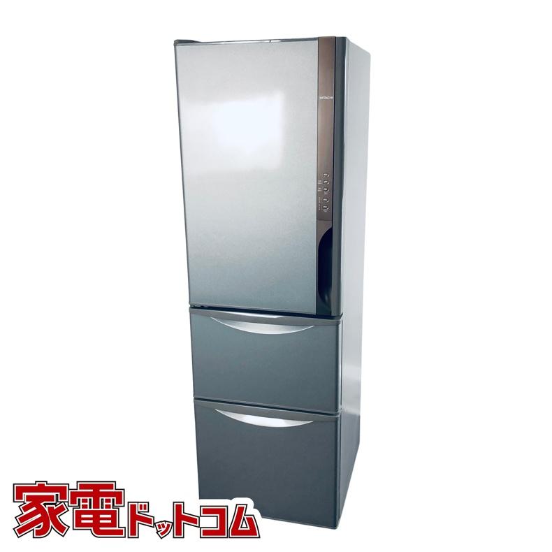 ID:rd24702 【自社配送エリア内限定】日立 HITACHI 冷蔵庫 ファミリー 中古 2017年製 3ドア 315L ベージュ ファン式 左開き R-K320HVL(T)  【リユース品：状態B】【送料無料】【設置費用無料】 日立（HITACHI） 冷蔵庫 中古 HITACHI R-K320HVL(T) 2017年製 3ドア